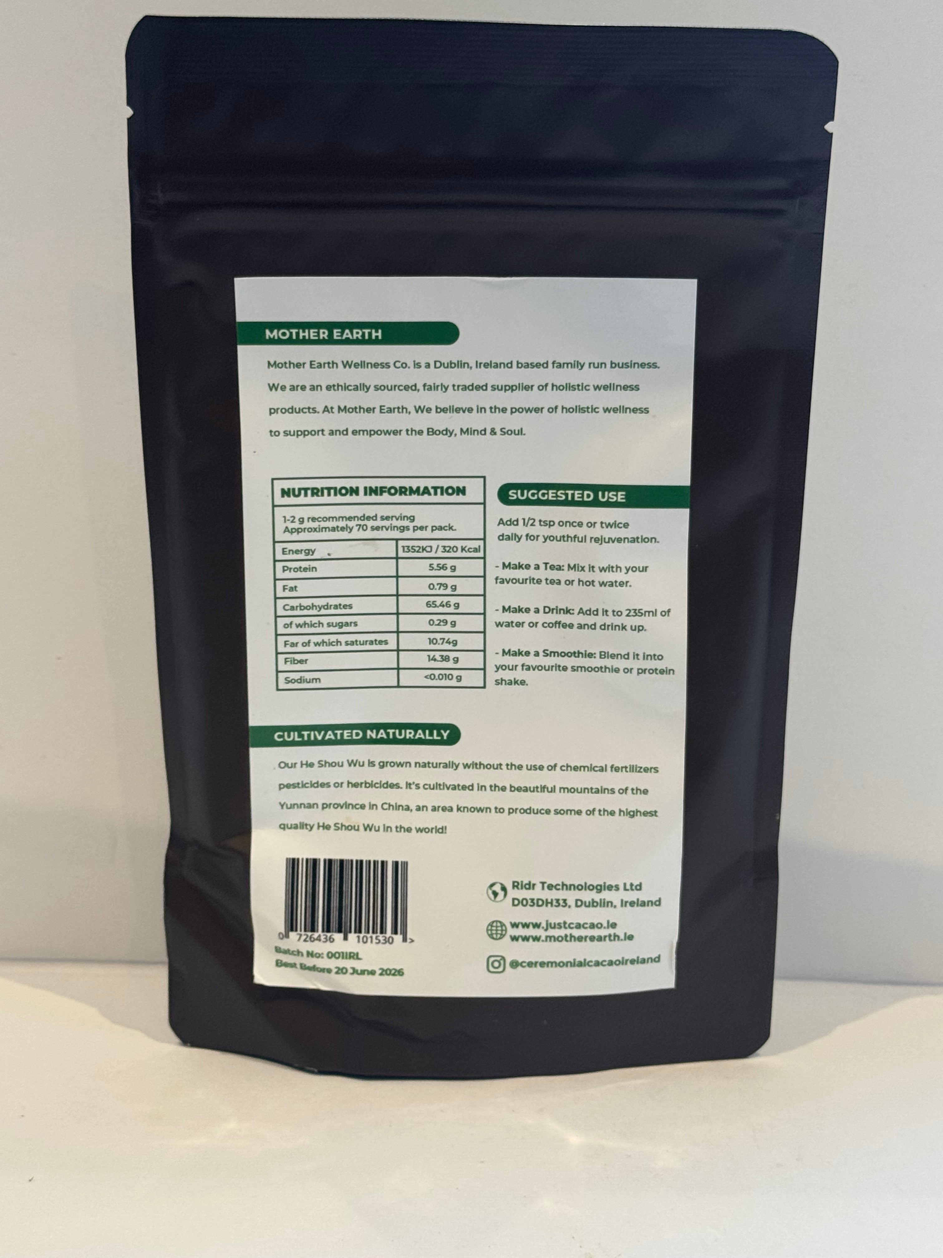 Mother Earth He Shou Wu Powder (70g)