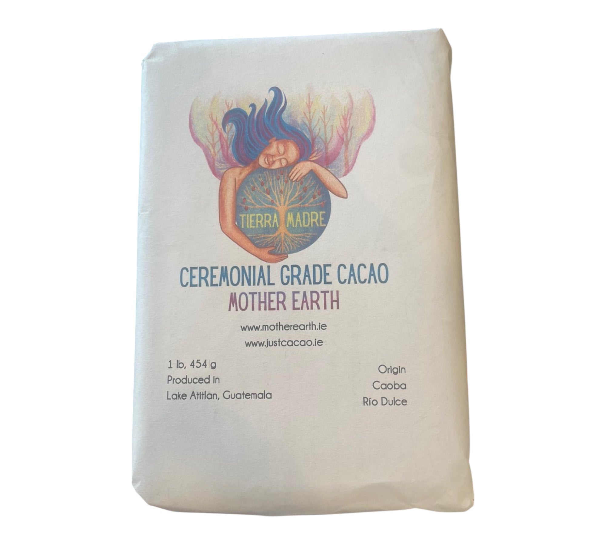 100% Ceremonial Cacao (454g)or (227g): Supports Womens Collective. Las Marias Origin.