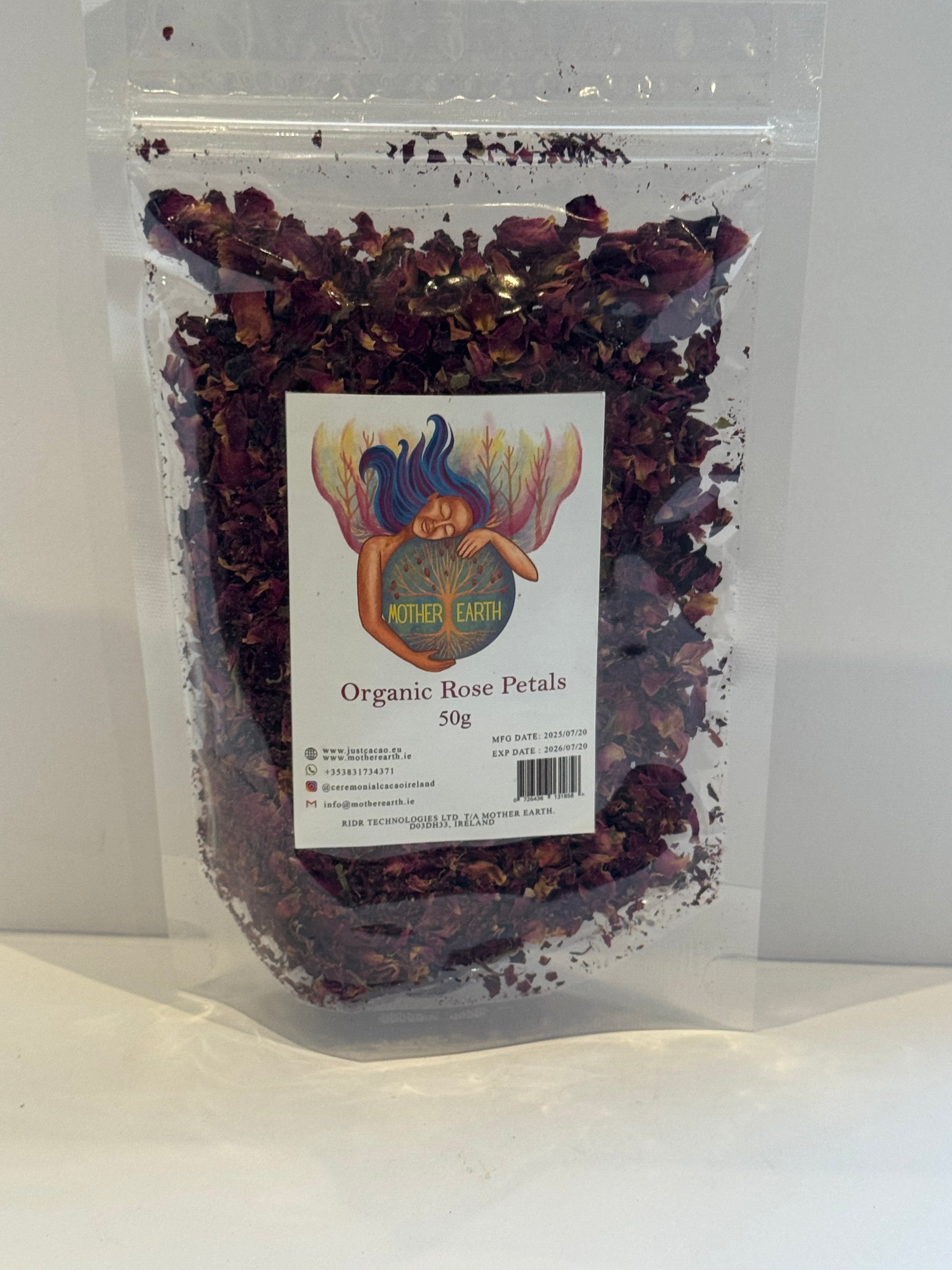 Organic Rose Petal Tea (50g)