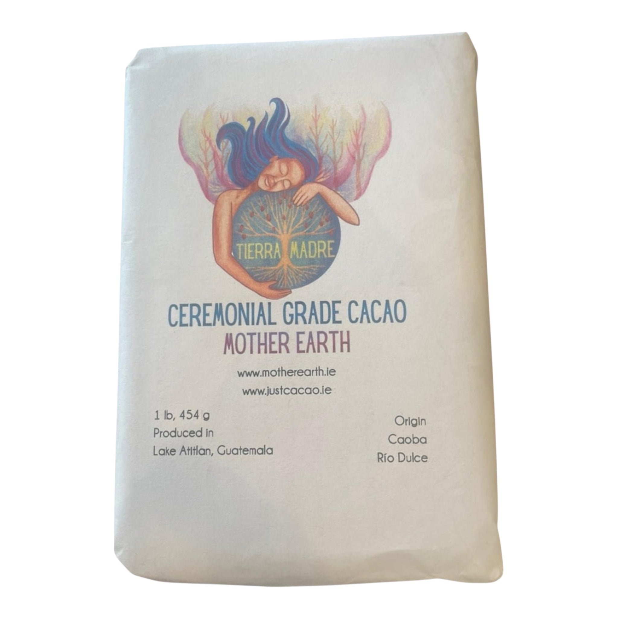 100% Ceremonial Cacao (454g)or (227g): Supports Womens Collective. Las Marias Origin.