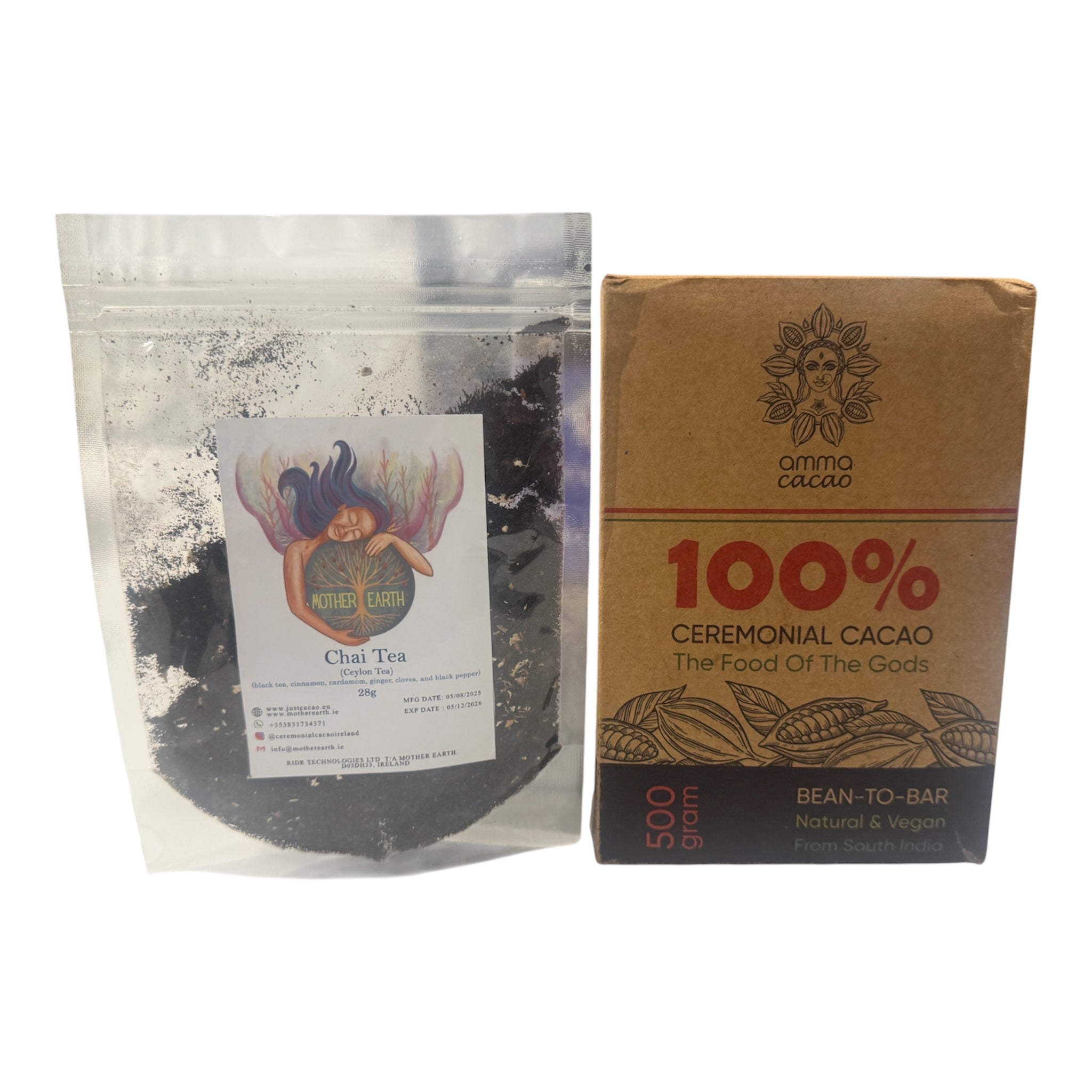 Indian Bundle: Cacao & Chai - Just Cacao