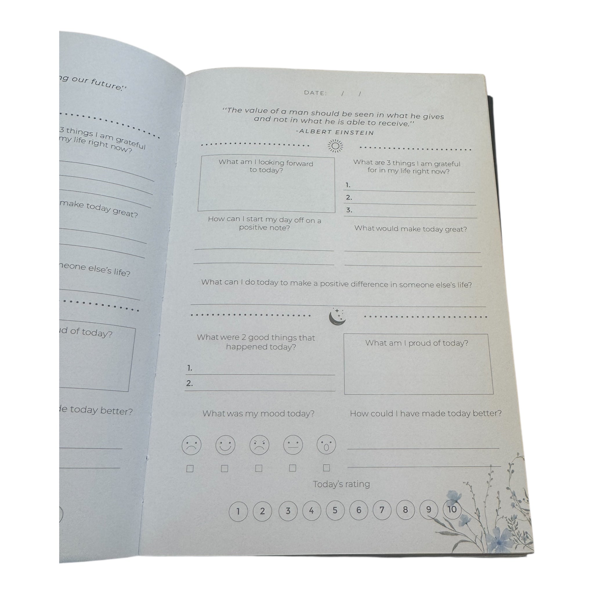 Self-Care Journal. Holistic Healing. Gratitude. Mindfulness. Wellness. Inner work.