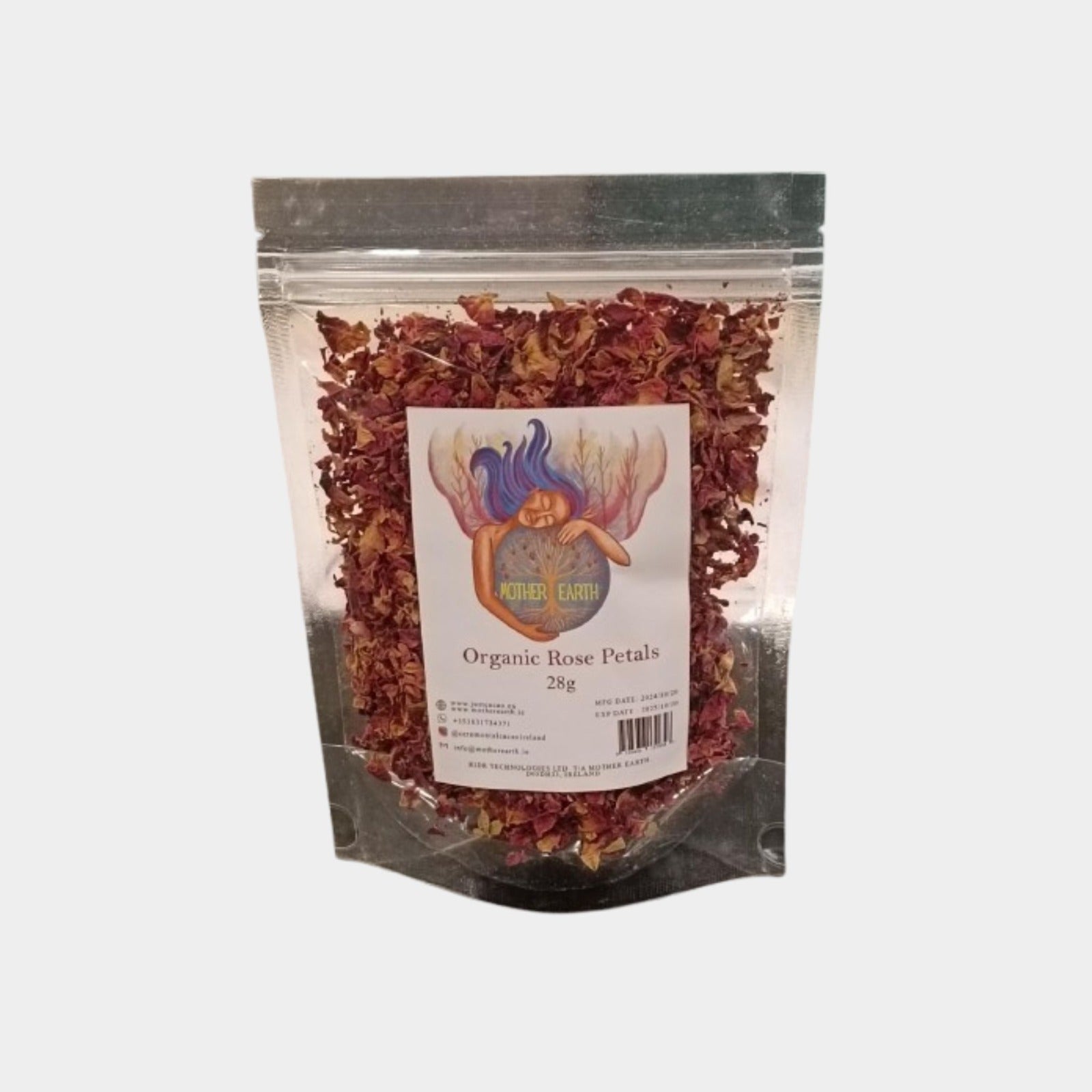 Organic Rose Petal Tea (25g)