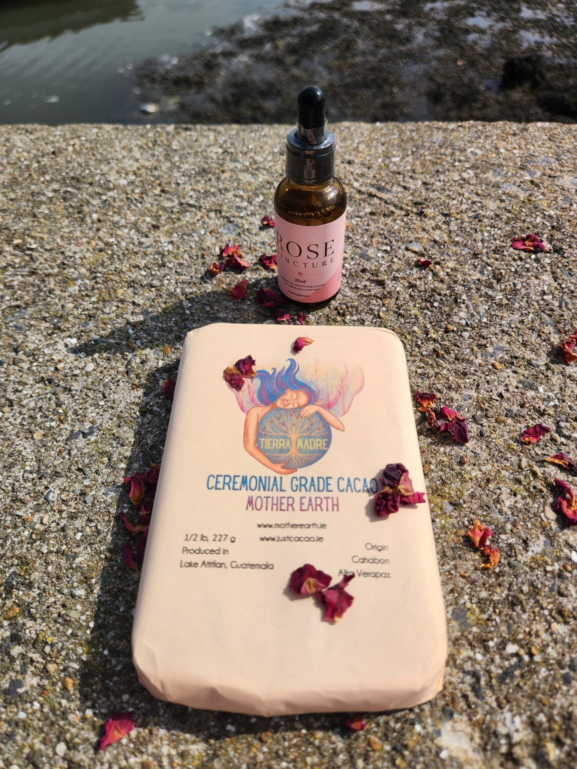 Cacao & Rose Tincture Ritual Duo