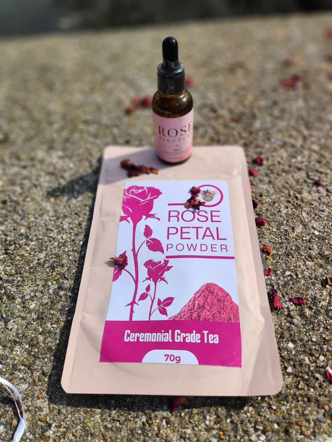 Rose Petal Powder & Tincture Ritual Duo 🌹