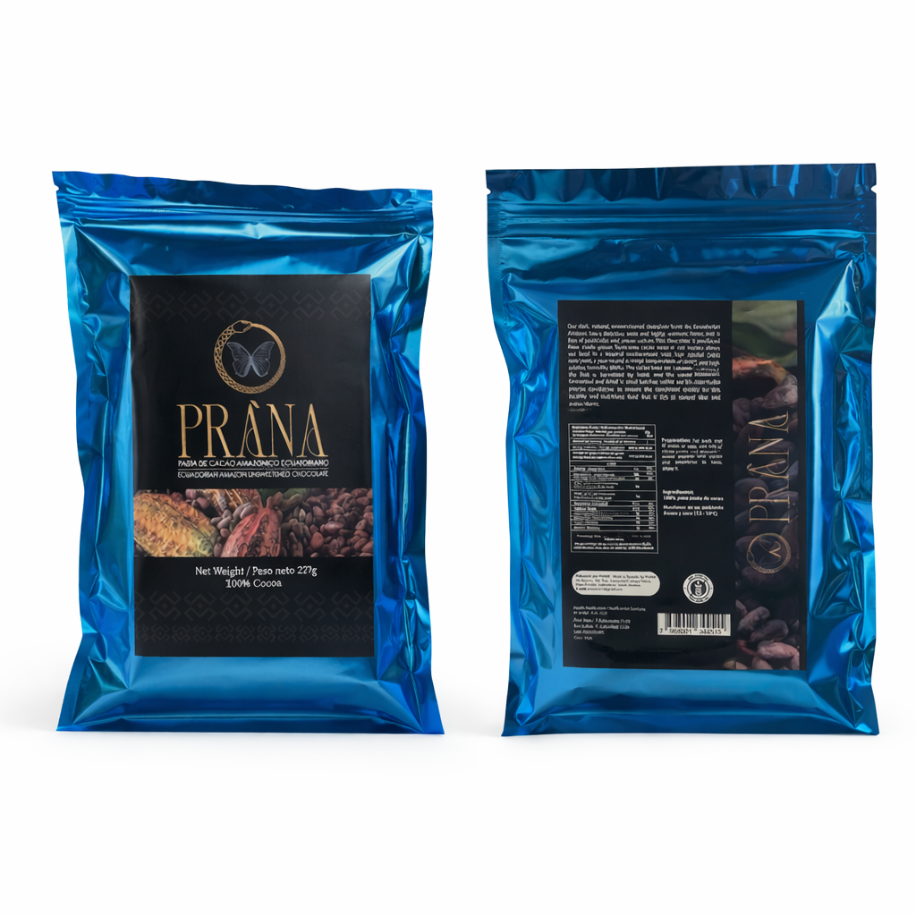 Prana Ceremonial Cacao Ecuador Block - 227g - Just Cacao