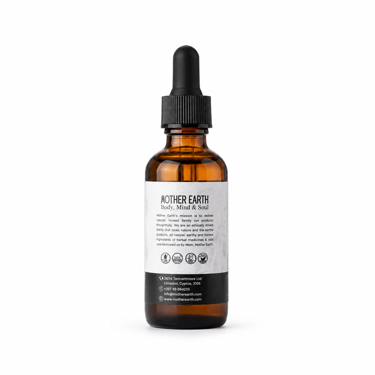 Mother Earth Lion’s Mane Tincture 60ml - Just Cacao