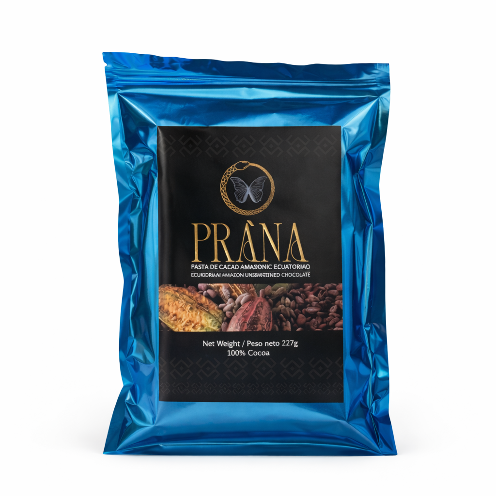 Prana Ceremonial Cacao Ecuador Block - 227g - Just Cacao