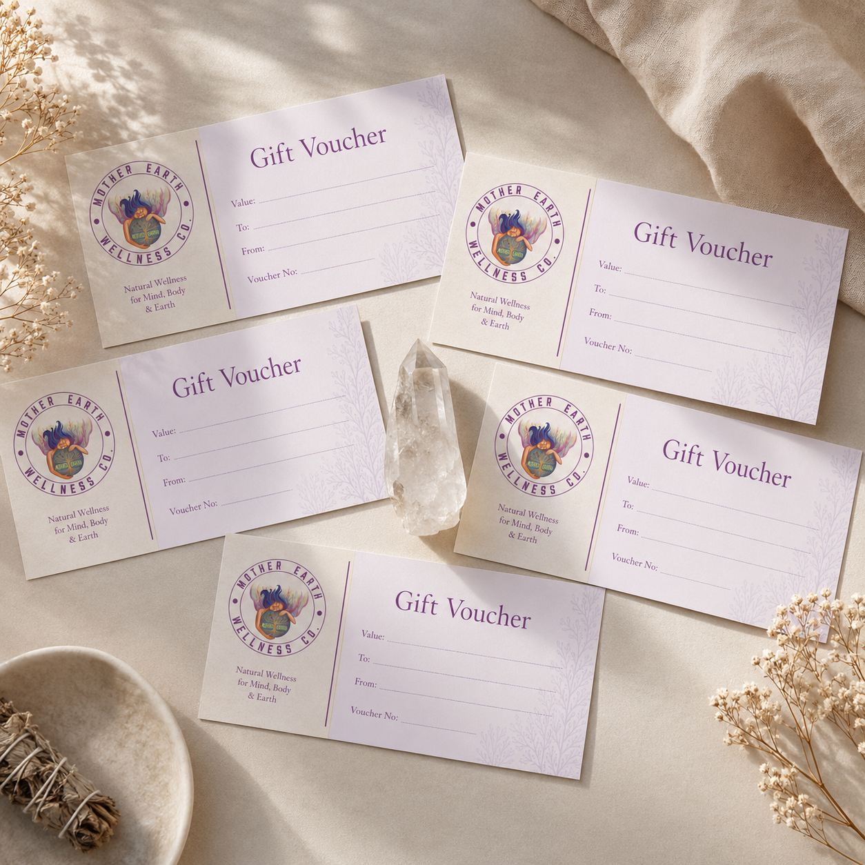 Mother Earth Wellness Gift Voucher - Just Cacao