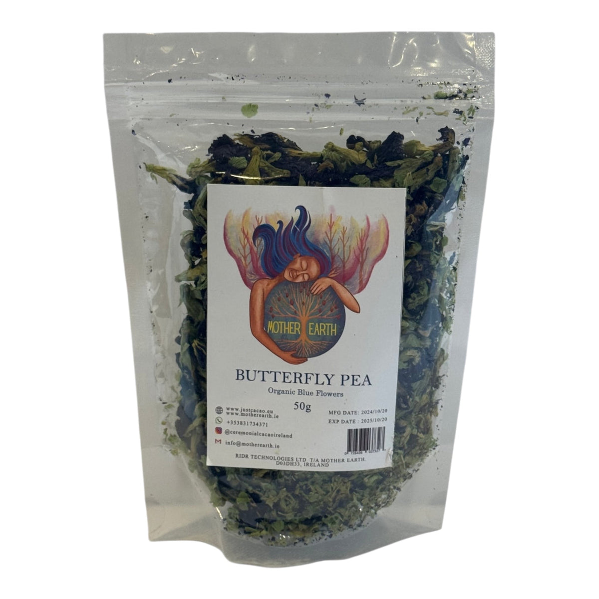 Mother Earth Butterfly Pea Flowers