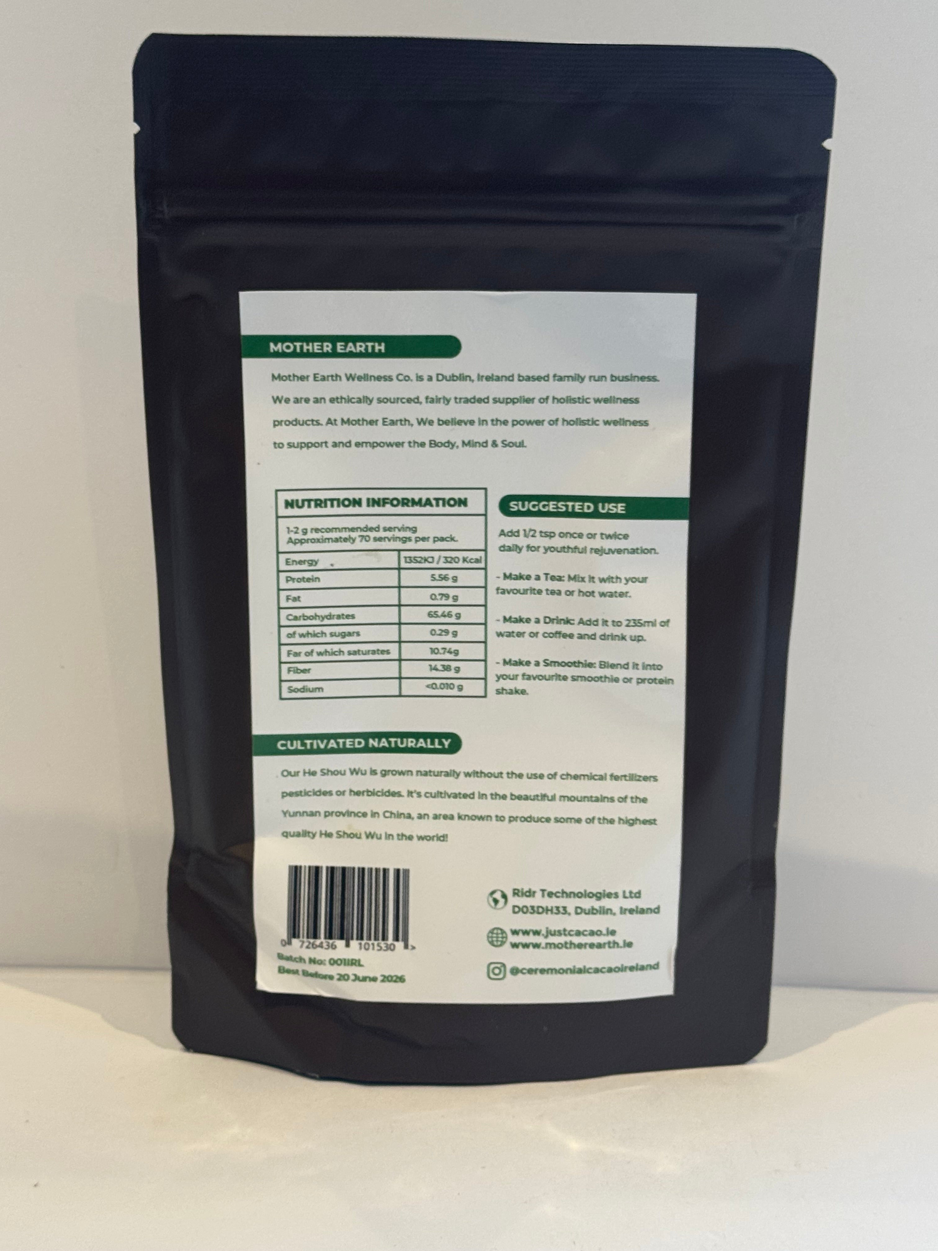 Mother Earth He Shou Wu Powder (70g)