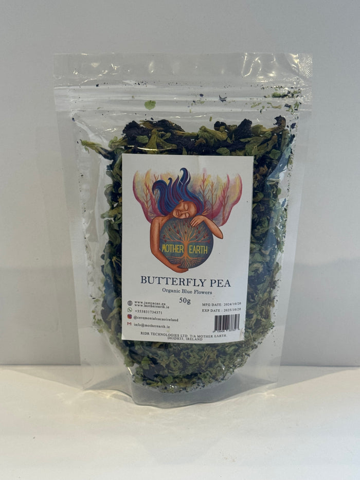 Mother Earth Organic Butterfly Pea Flowers 28g