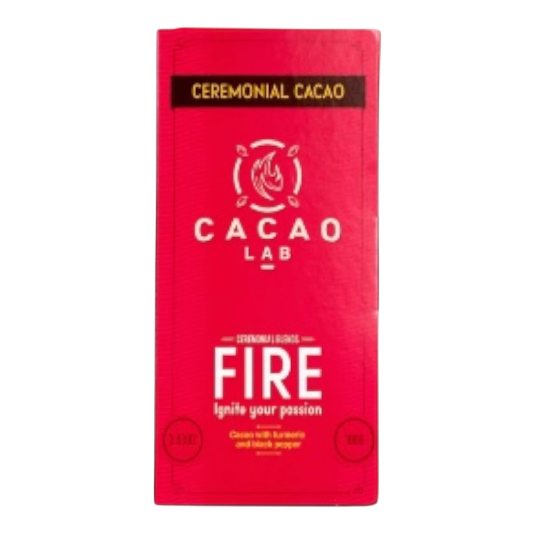 Ceremonial Cacao - Fire Element - Ignite Your Passion (100g bar)