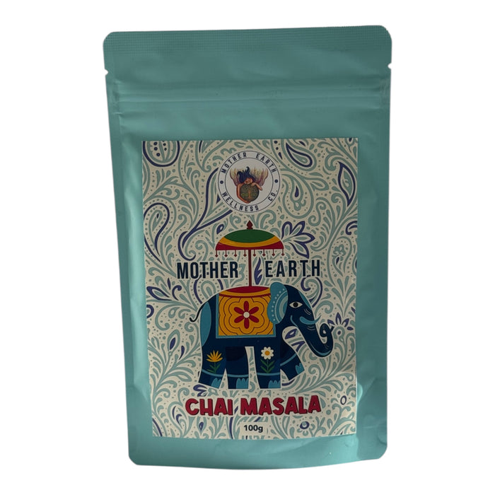 Chai Masala – 100g | Caffeine-Free Spiced Powder for Lattes & Wellness Drinks - Just Cacao