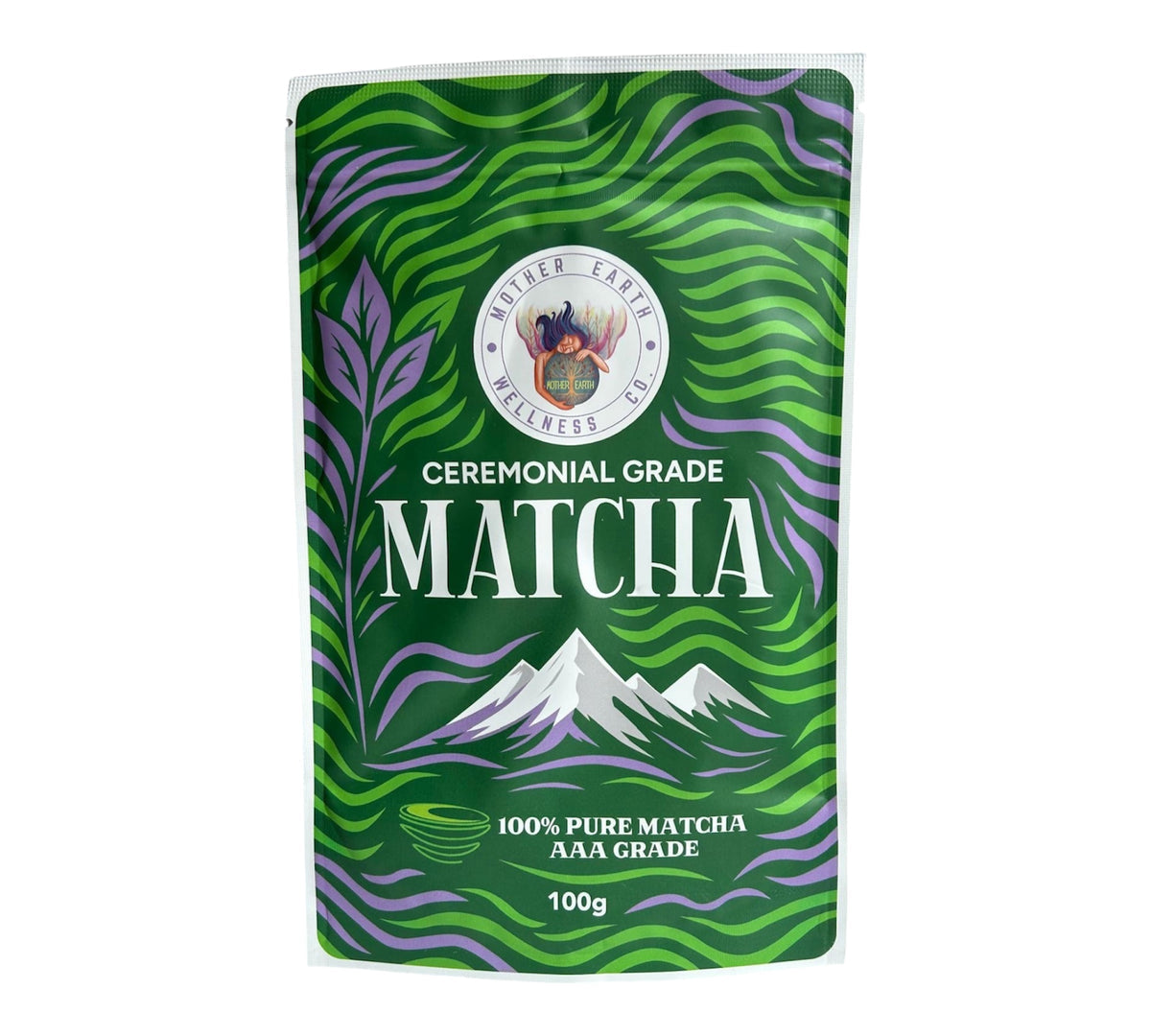 Mother Earth Traditional 5 piece  Matcha Kit + Matcha Pouch (100g)