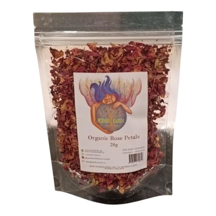 Organic Rose Petal Tea (25g) - Just Cacao