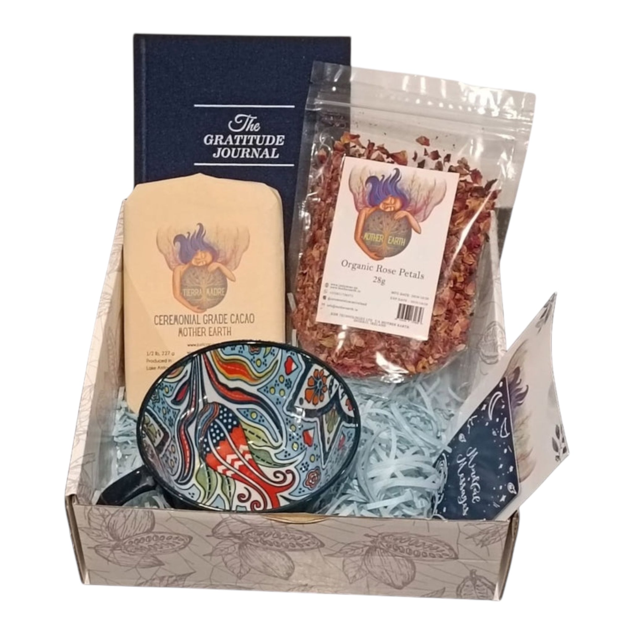 "Gratitude":  Self-Care Box.
