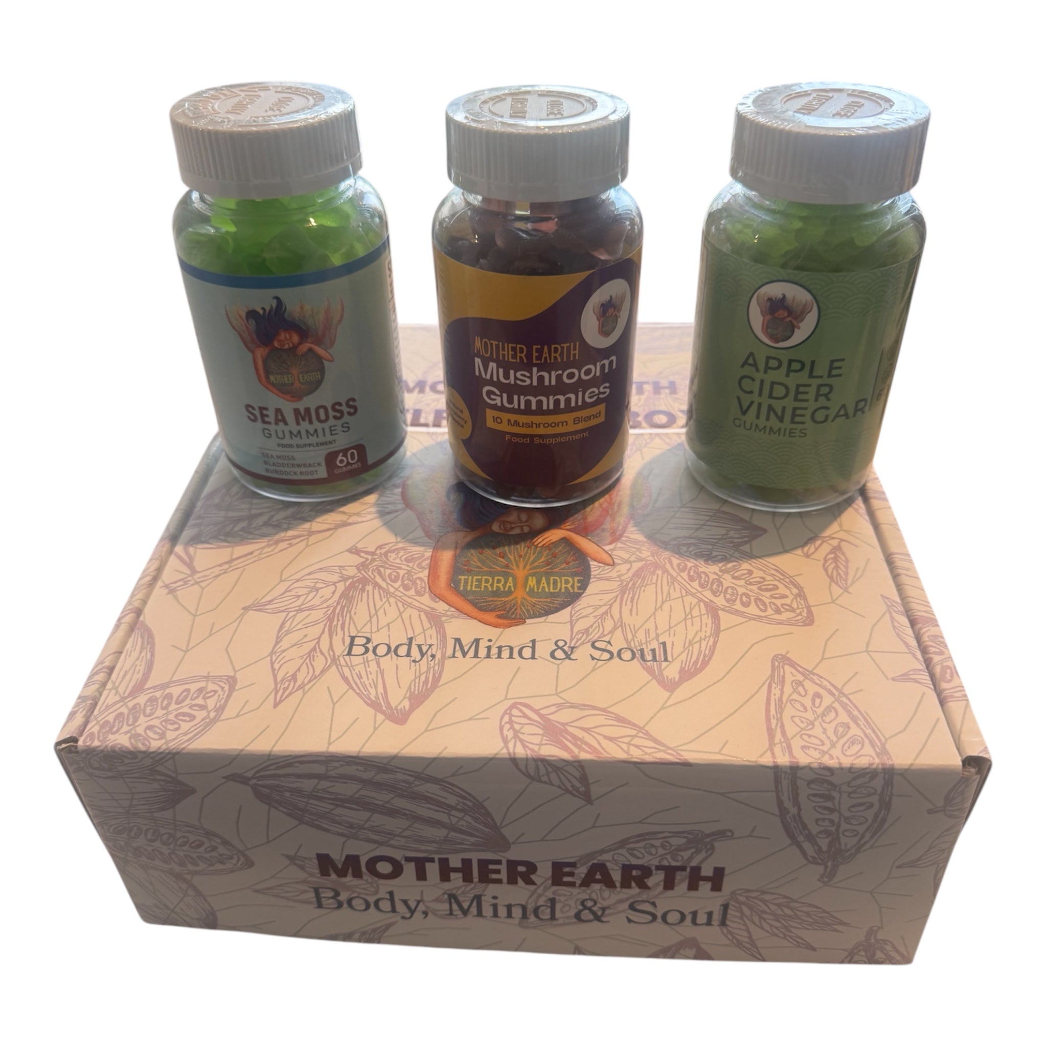 "The Gummy Trio" – Sea Moss, 10-Blend & ACV Gummies