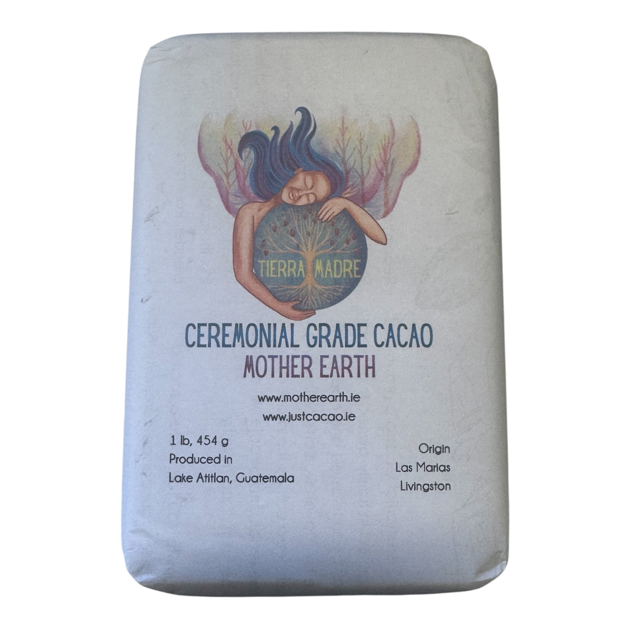 100% Ceremonial Cacao (454g)or (227g): Supports Womens Collective. Las Marias Origin.