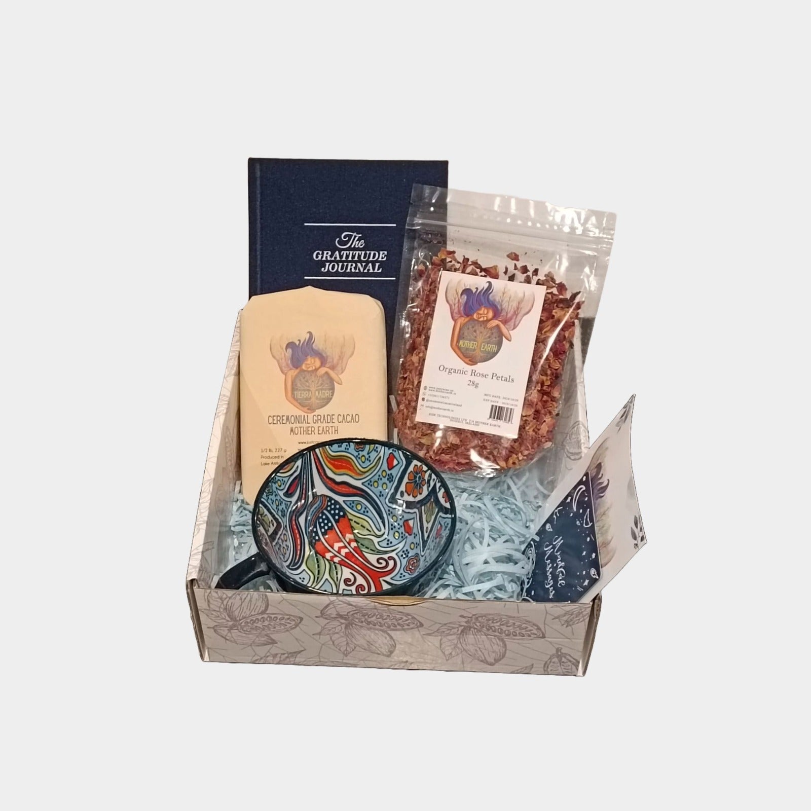 "Gratitude":  Self-Care Box.