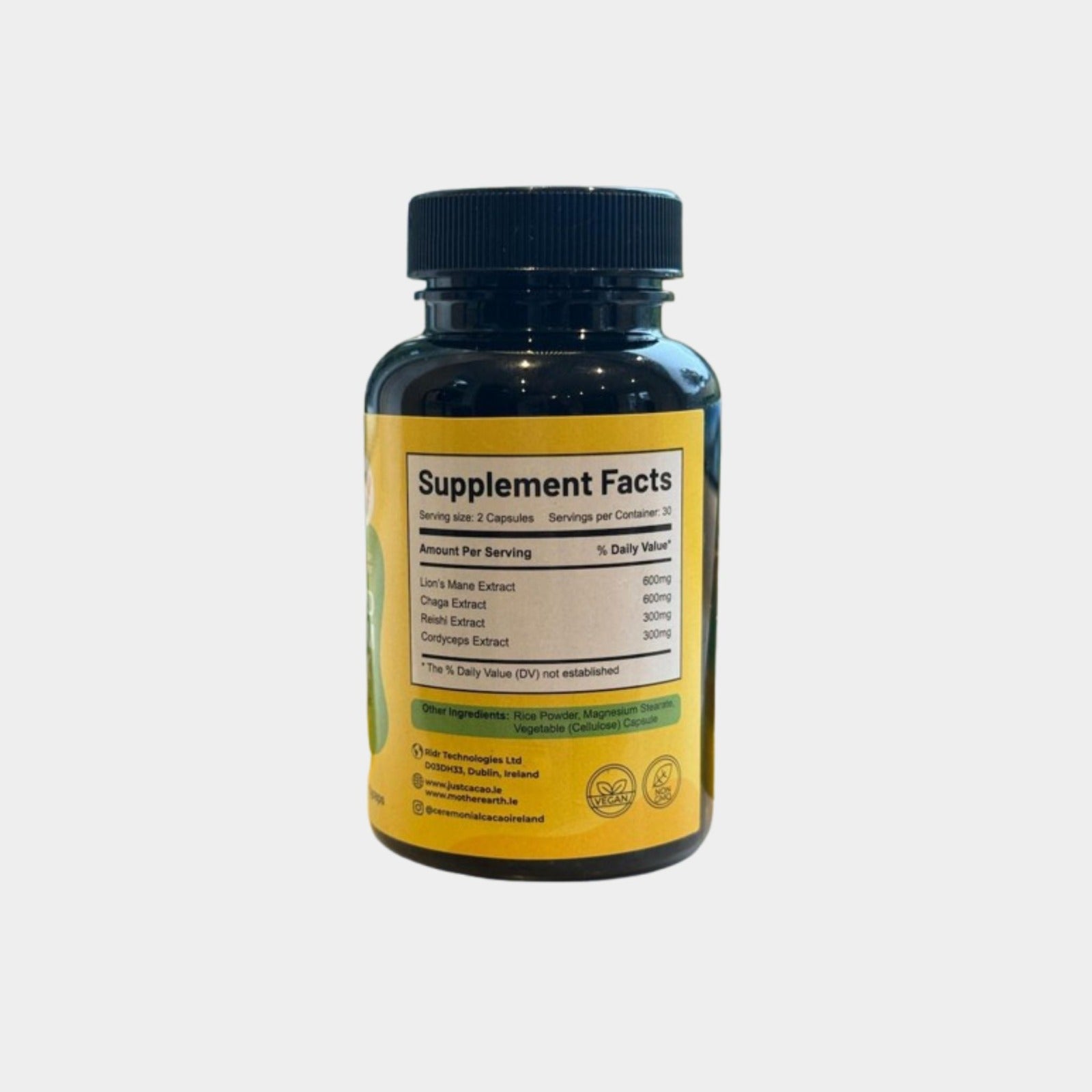 Mother Earth Advanced Mushroom Complex Capsules. 1 Month Supply. 🍄 🍃