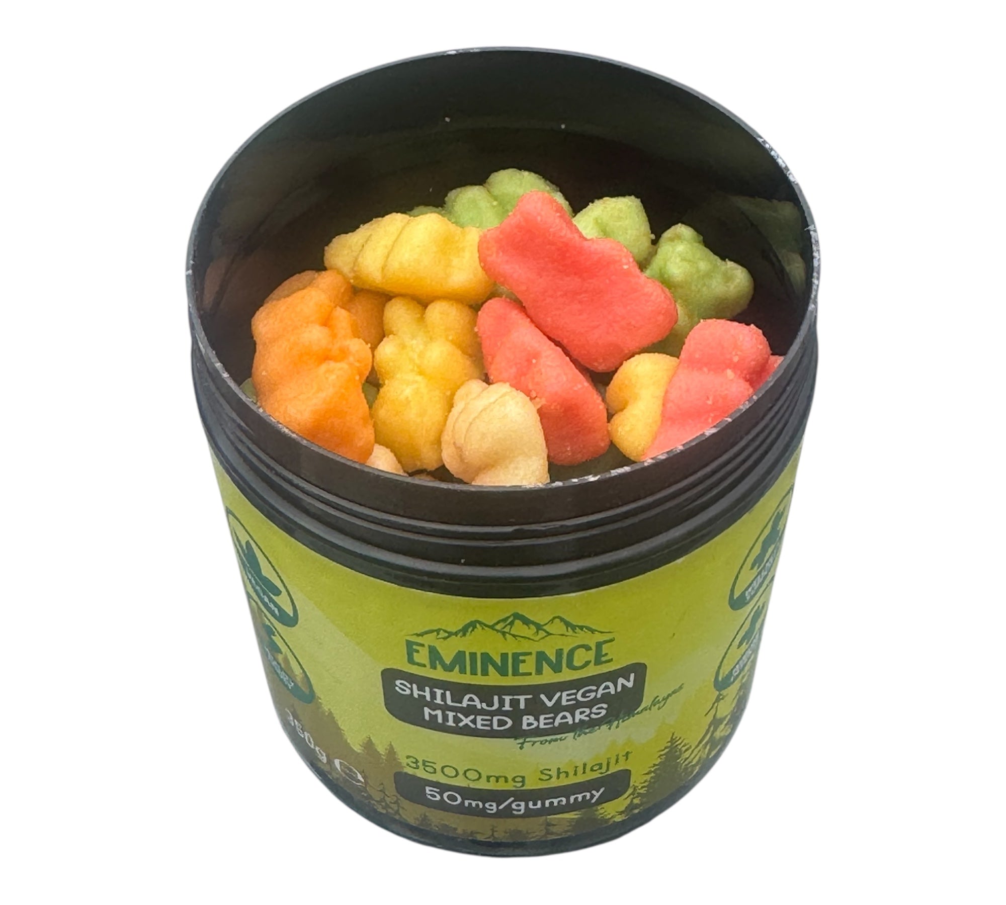 EMINENCE 3500MG SHILAJIT VEGAN GUMMIES. 50g Shilajit per gummy. AYURVEDIC.