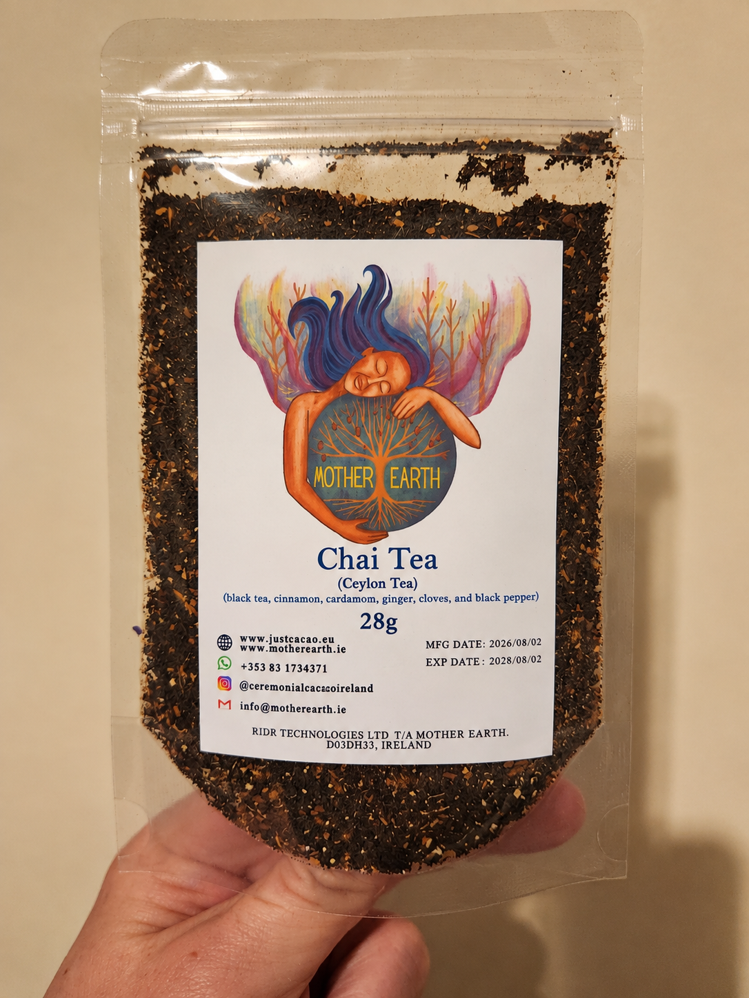 Mother Earth Chai Tea 28g