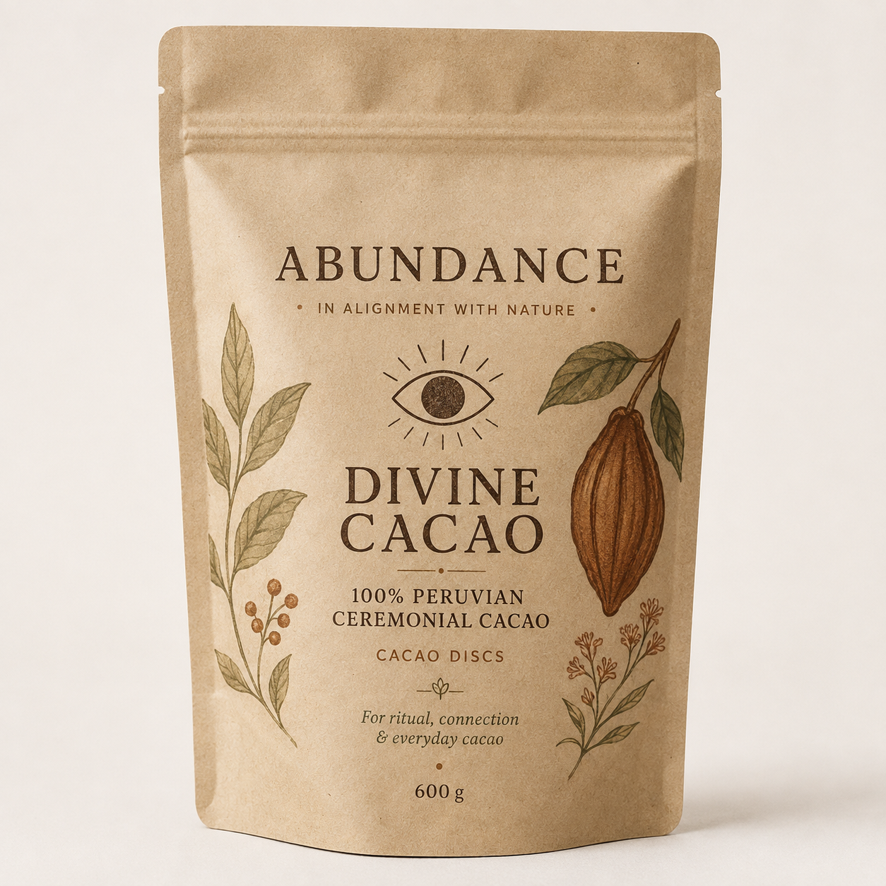 Abundance Divine Ceremonial Cacao | Peru | 600g - Just Cacao