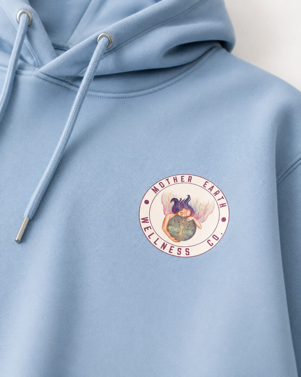 Mother Earth Wellness Co. Light Blue Hoodie