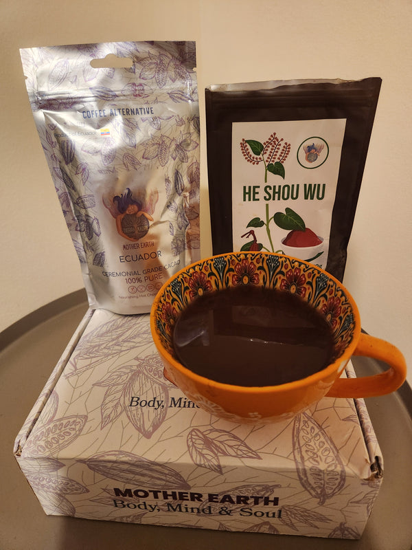 Mother Earth Ecuador Cacao & He Shou Wu Duo 270g - Just Cacao