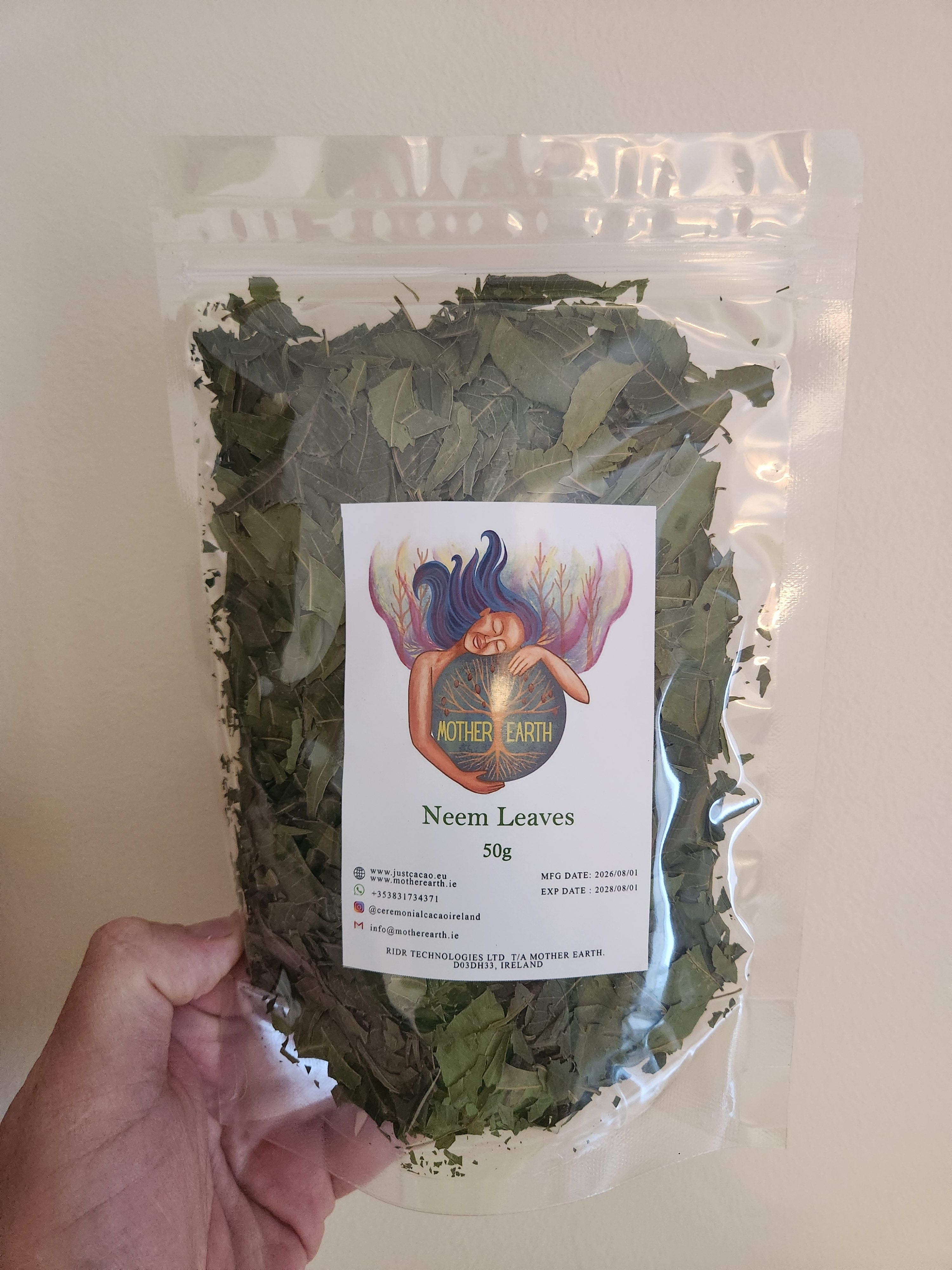 Neem Leaves 50g | Traditional Ayurvedic Herbal Infusion