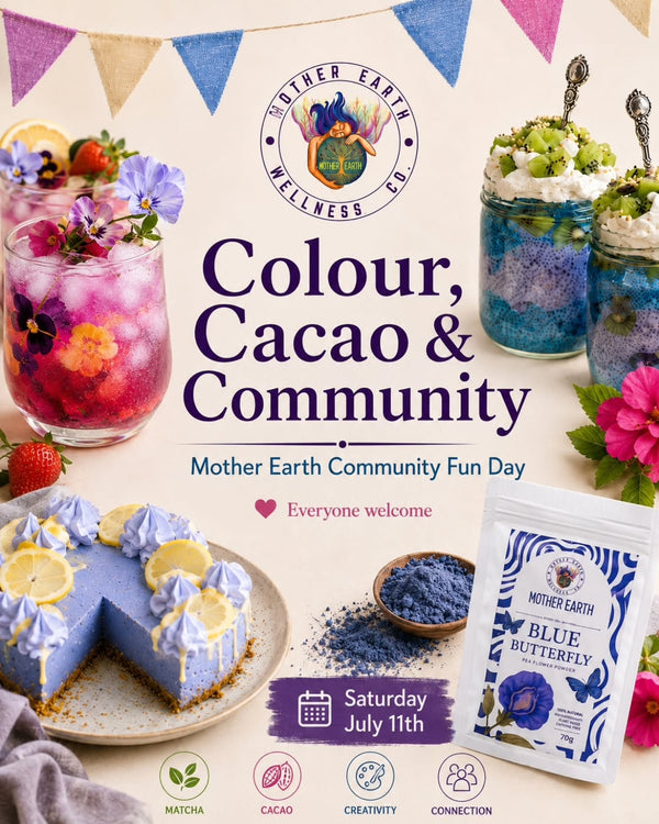 Colour, Cacao & Community. Free Mother Earth Community Fun Day.