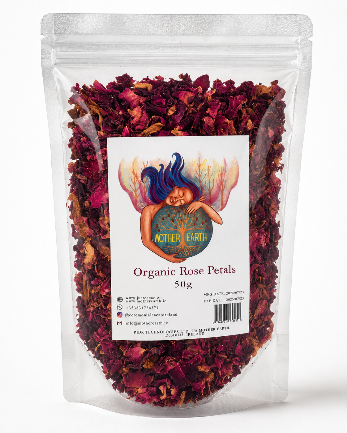 Organic Rose Petal Tea (28g )