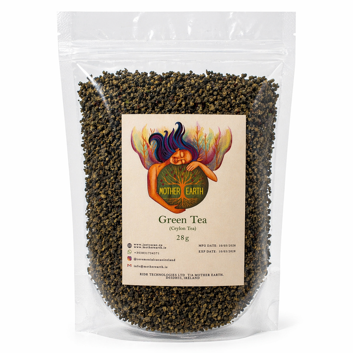 Green Tea (Ceylon Tea) 28g - Just Cacao